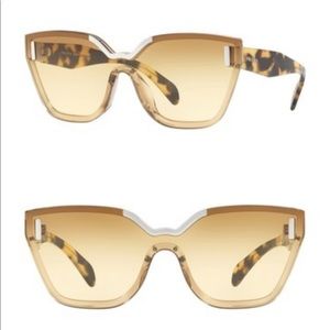 Prada sunglasses with case and box. No flaws